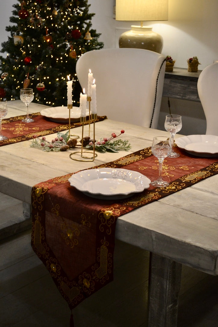 Camino Organza Dorado - Bengui's Home