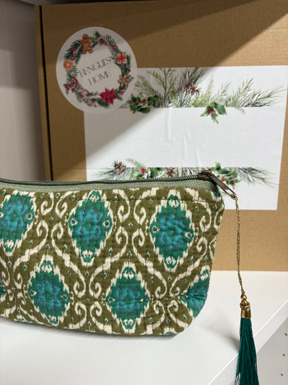 Delhi Blockprint Toiletry Bag (3 sizes)