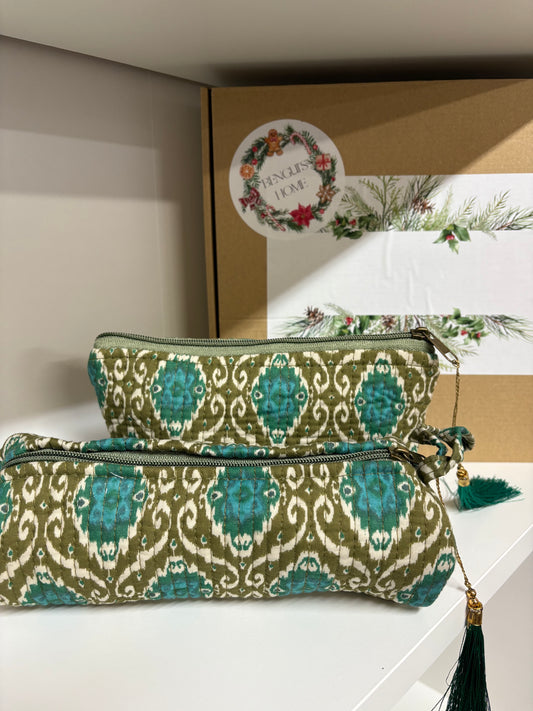 Delhi Blockprint Toiletry Bag (3 sizes)