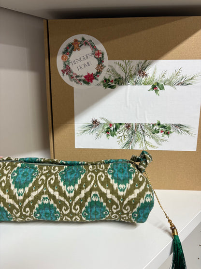 Delhi Blockprint Toiletry Bag (3 sizes)