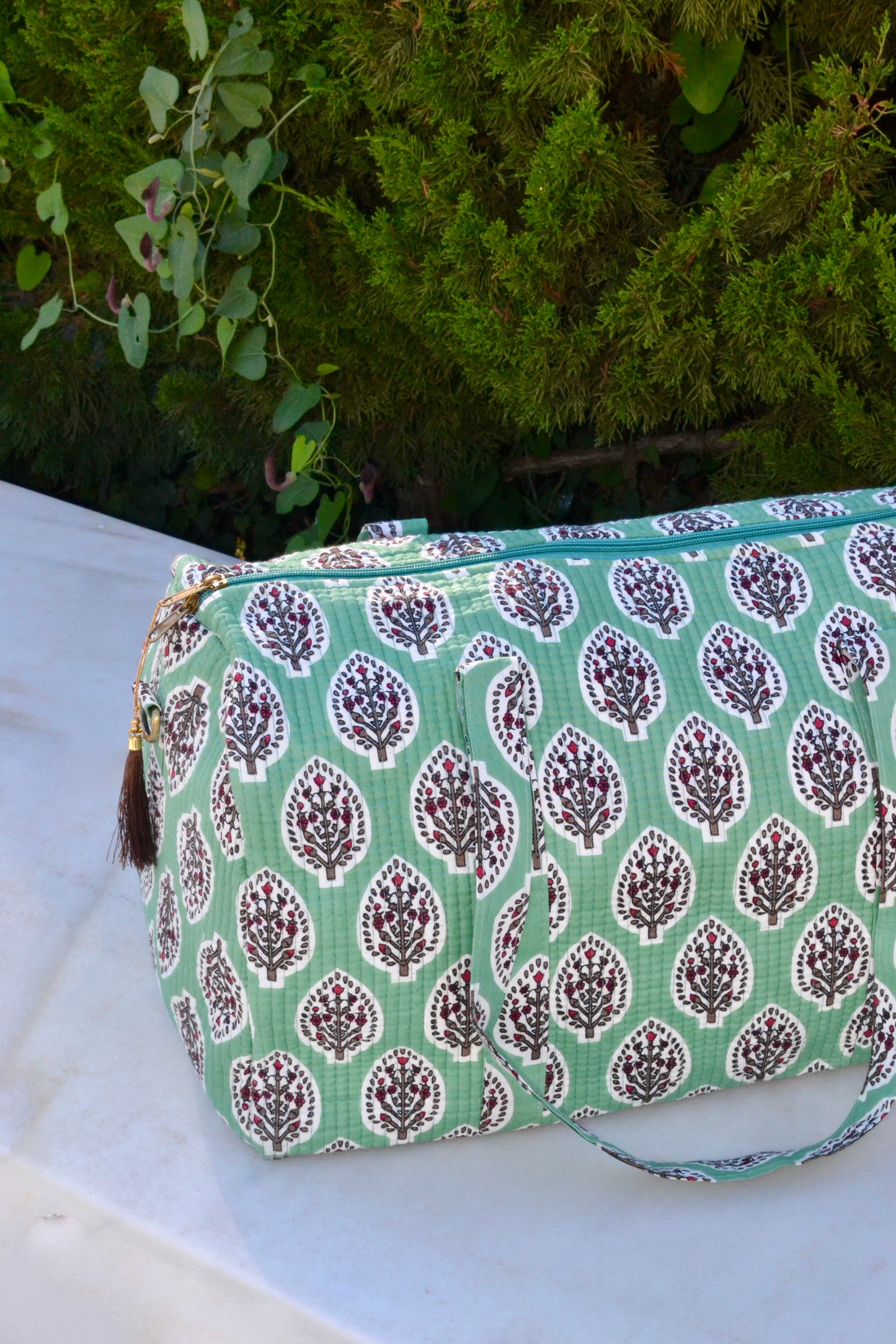 Bolso de viaje Blockprint Jaipur