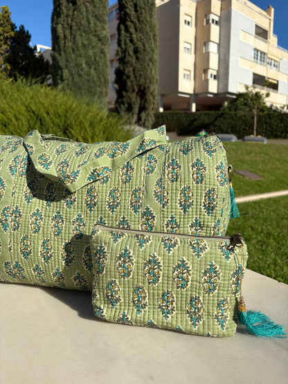 Bolso de viaje Pistacho