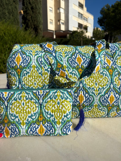 Neceser Blockprint Benares (3 tamaños)