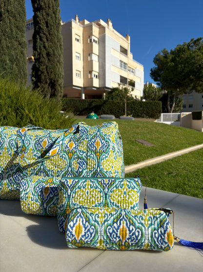 Bolso de viaje Blockprint Benarés