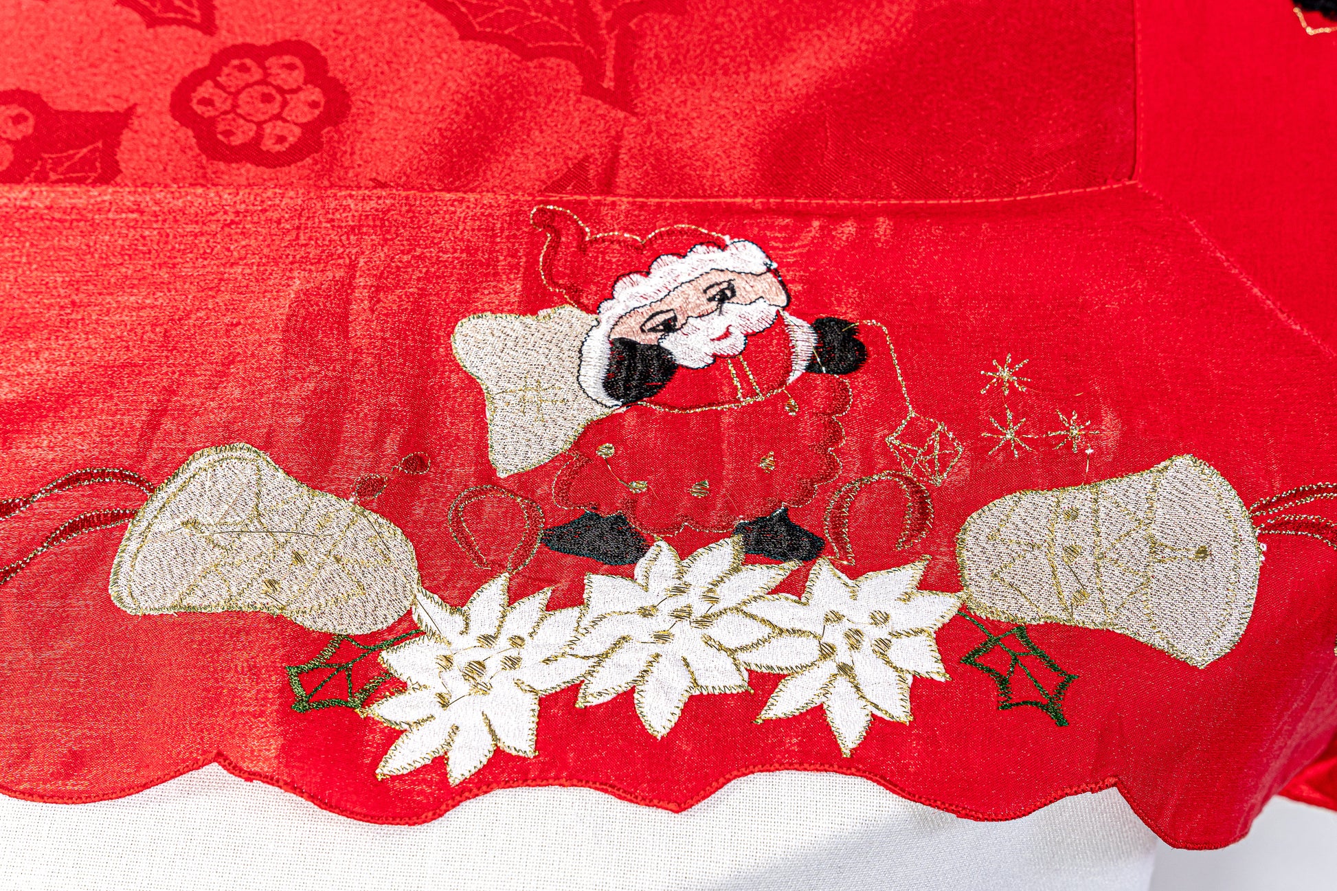 Mantel Navidad Organza - Bengui's Home